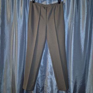 Tan Straight Leg Jumpsuit with Lightweight Fabric